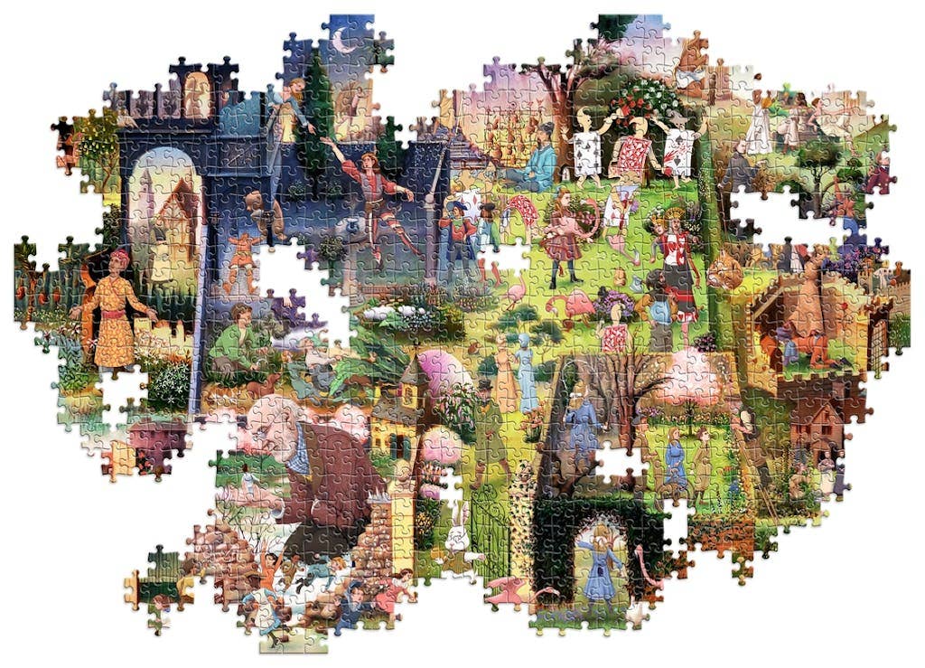 A Book Lover's Garden: A 1000 Piece Puzzle