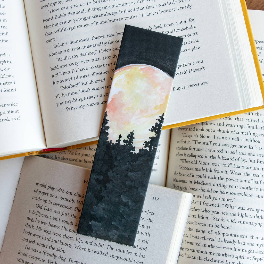 Full Moon Forest Bookmark