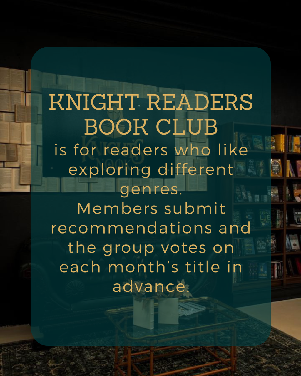 Knight Readers Book Club