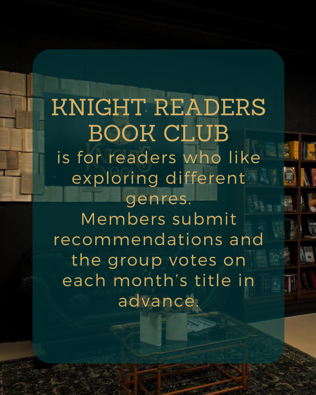 Knight Readers Book Club