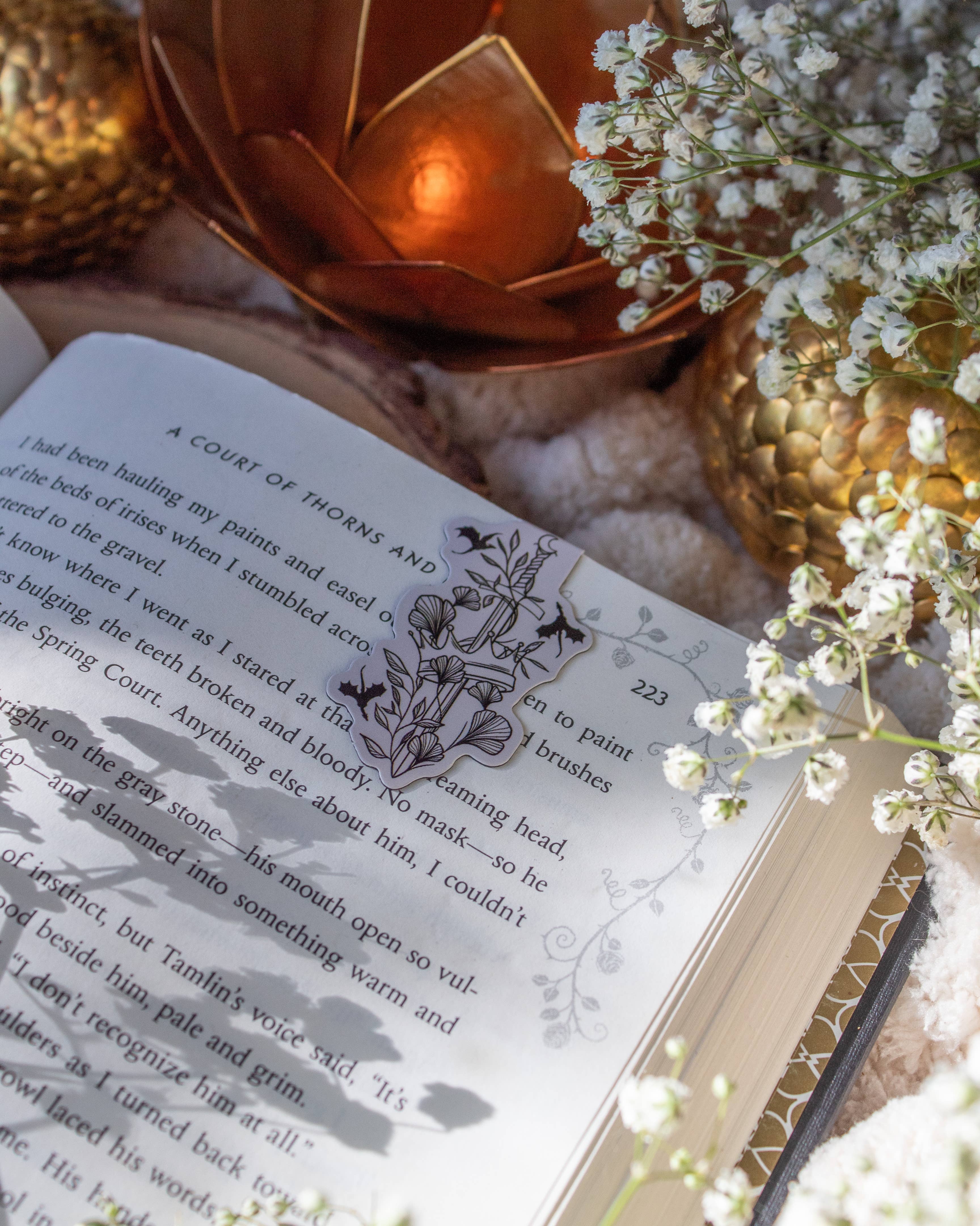 Ivory Sword MINI Magnetic Bookmark