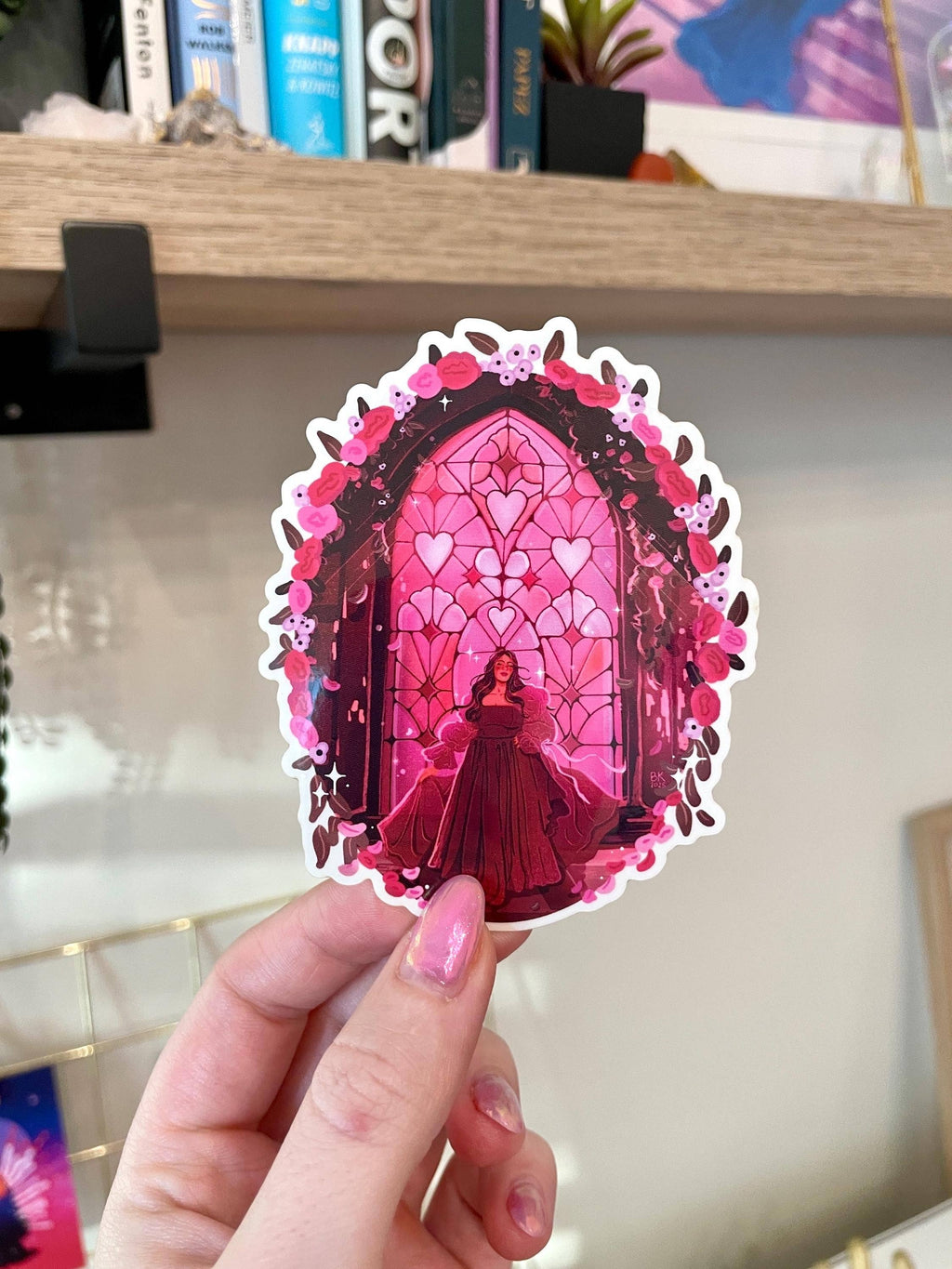 Romantasy Era Clear Back Sticker