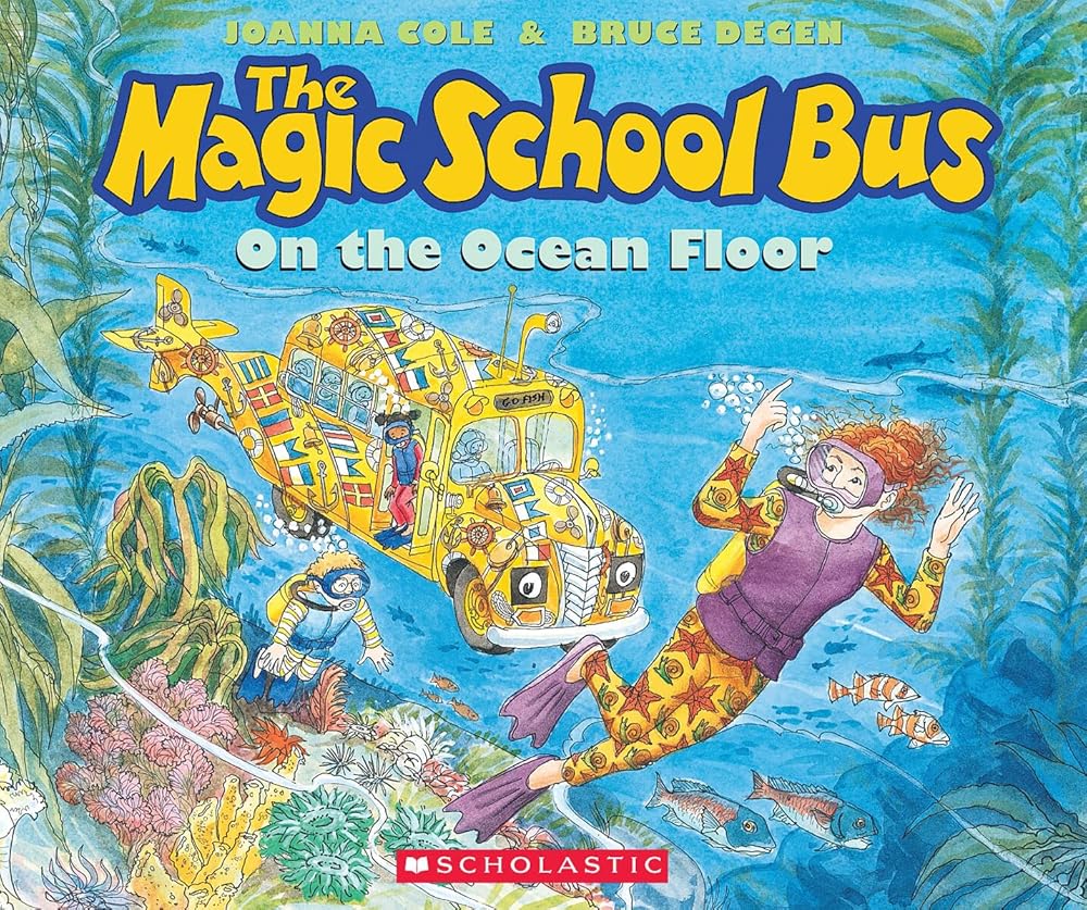 The Magic School Bus on the Ocean Floor cover image