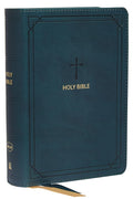 NKJV, End-of-Verse Reference Bible, Compact, Leathersoft, Teal, Red Letter, Comfort Print: Holy Bible, New King James Version cover image