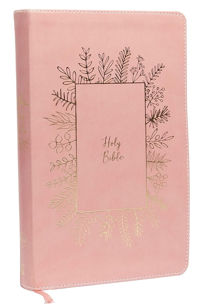 NKJV, Holy Bible for Kids, Leathersoft, Pink, Comfort Print: Holy Bible, New King James Version cover image