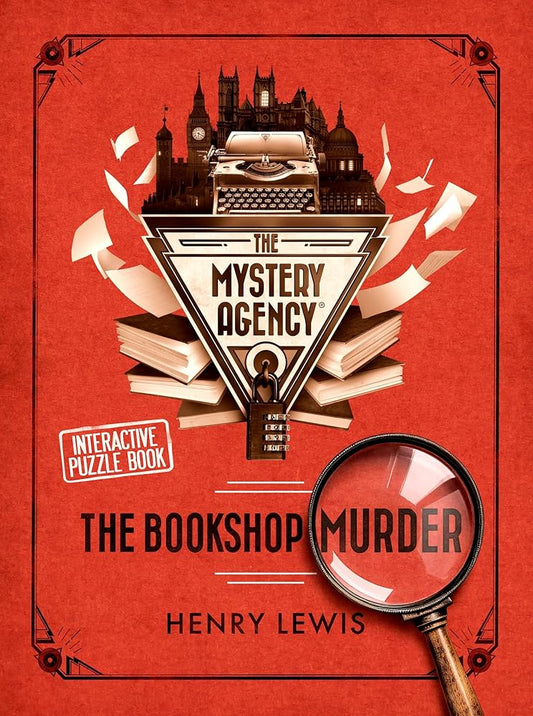 The Bookshop Murder: A Mystery Agency Puzzle Book cover image