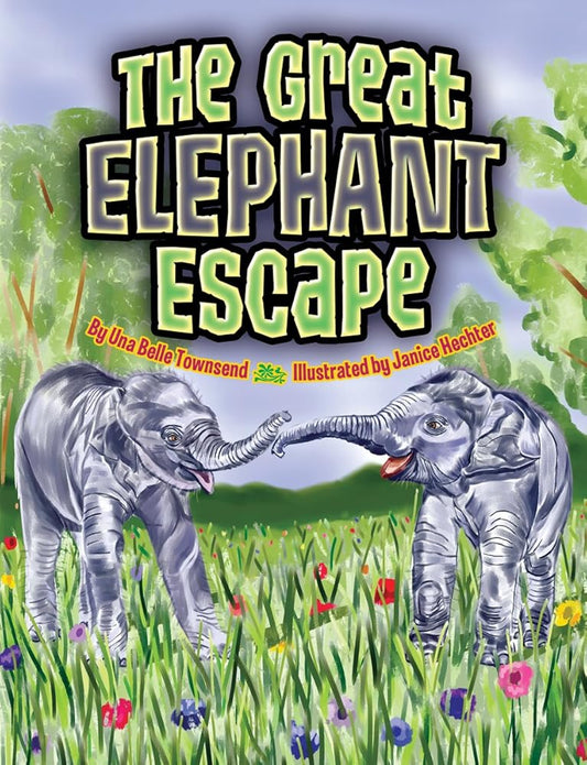 Great Elephant Escape, The cover image