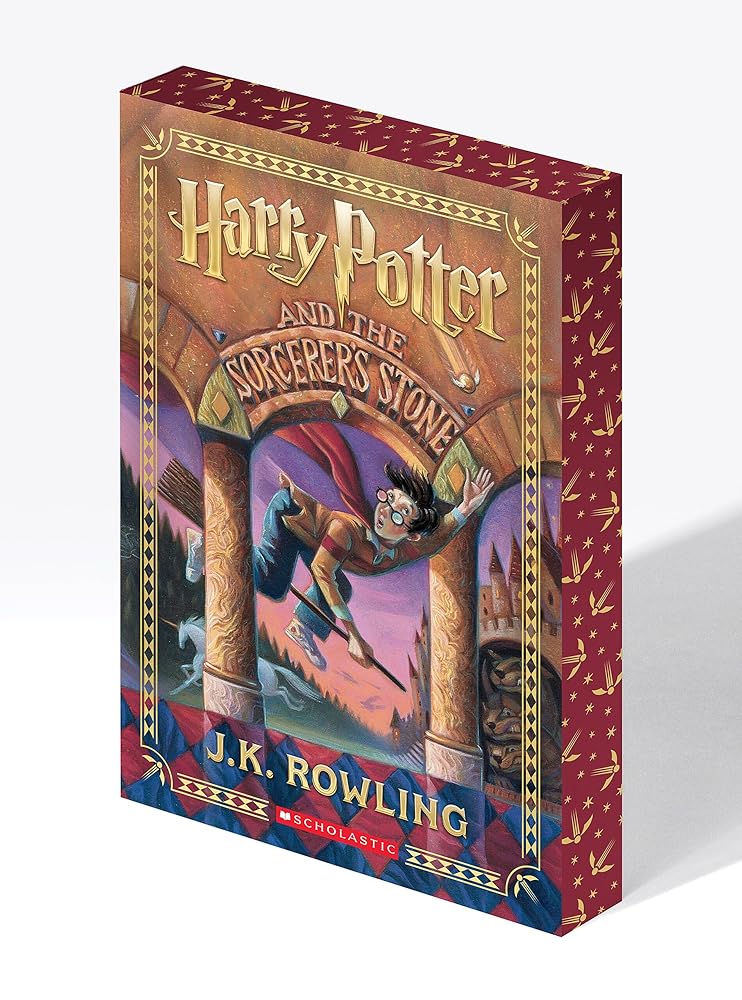 Harry Potter and the Sorcerer's Stone (Stenciled Edges) (Harry Potter, Book 1) cover image