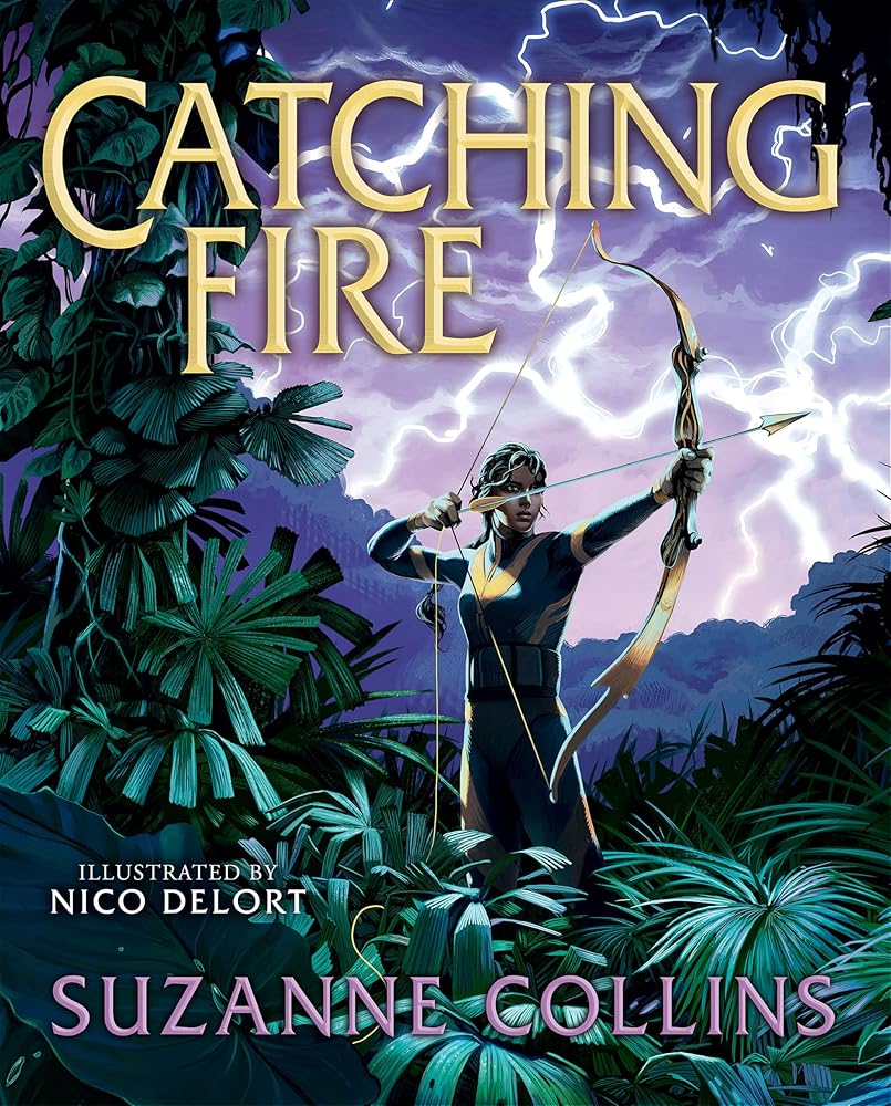 Catching Fire: Illustrated Edition (The Hunger Games #2) cover image