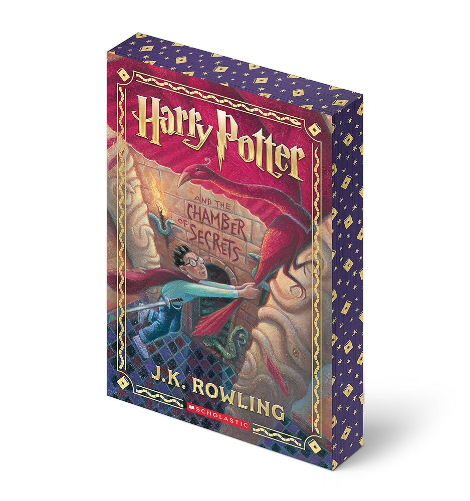 Harry Potter and the Chamber of Secrets (Stenciled Edges) (Harry Potter, Book 2) cover image