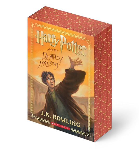 Harry Potter and the Deathly Hallows (Stenciled Edges) (Harry Potter, Book 7) cover image