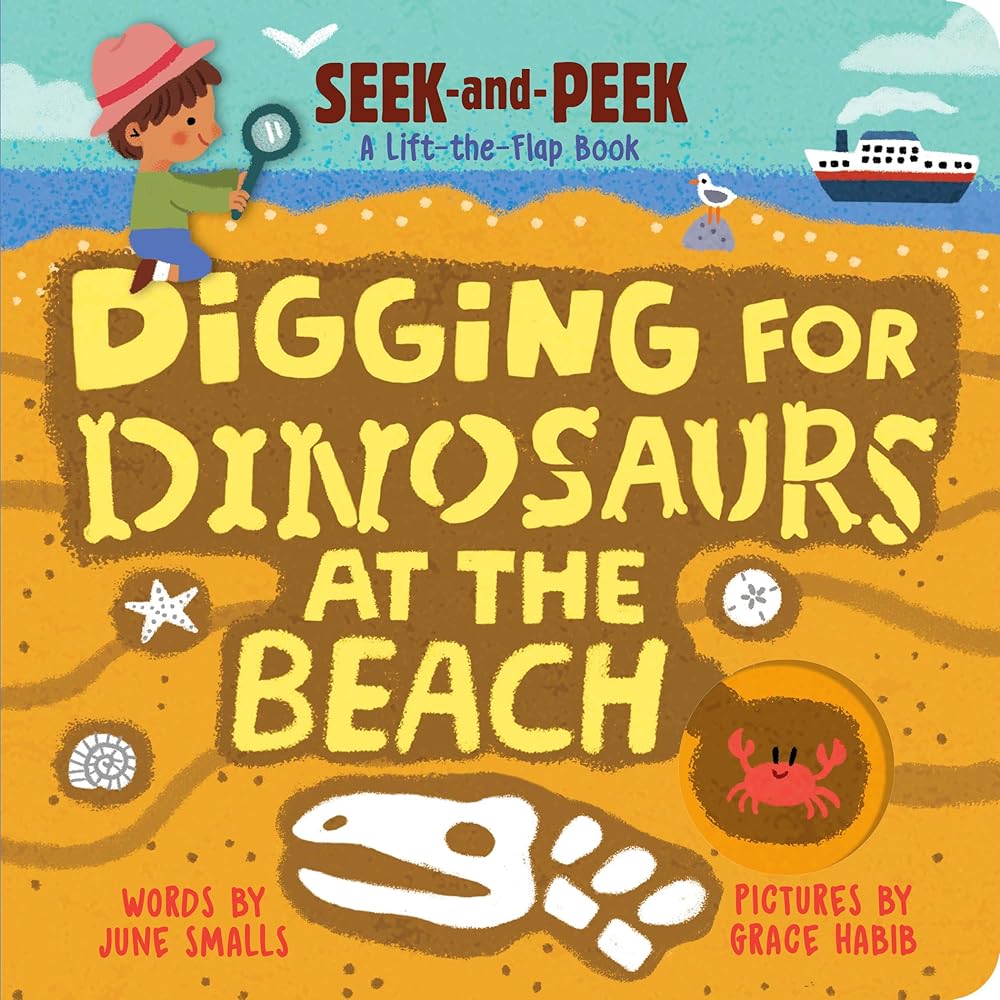 Digging for Dinosaurs: At the Beach cover image