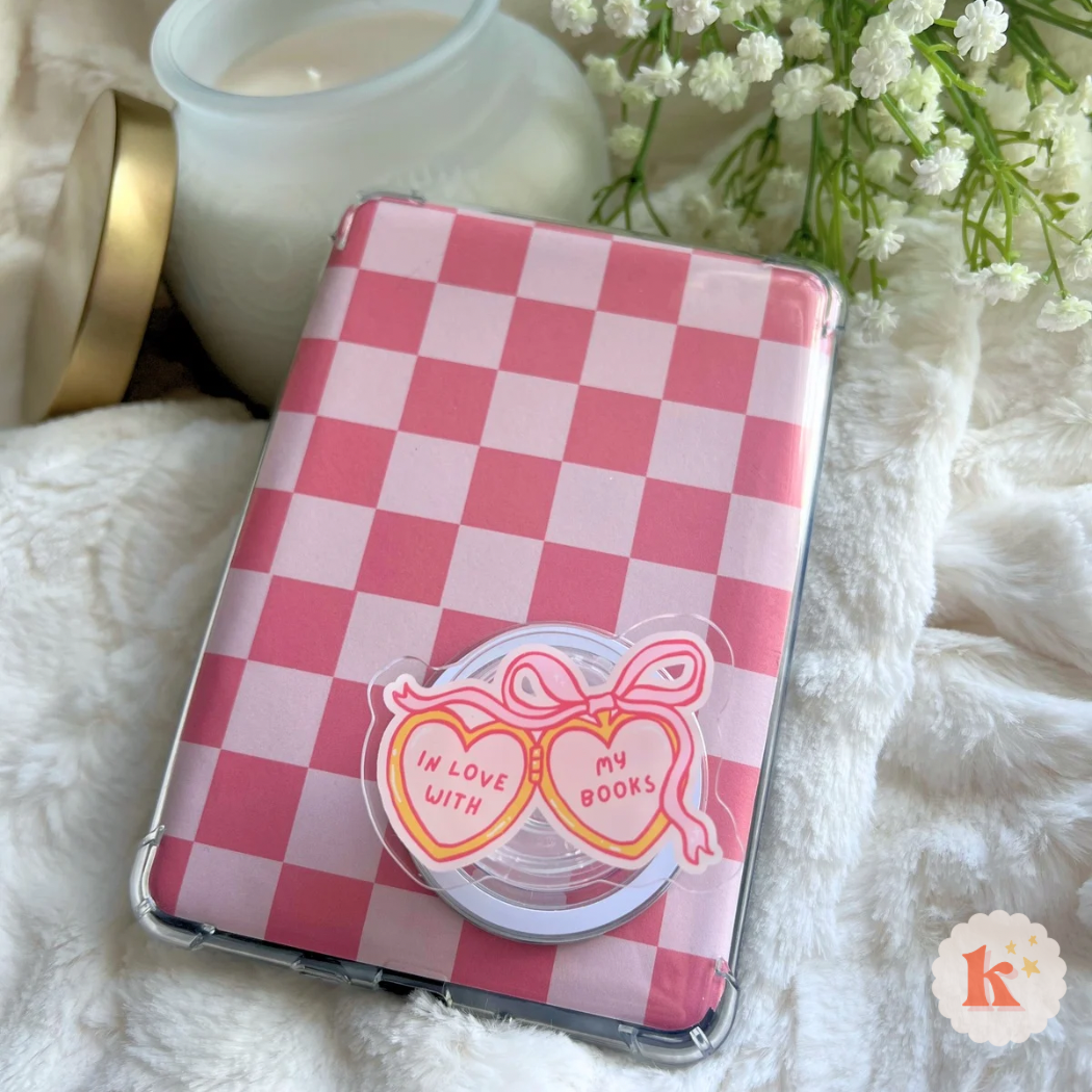 Kindle accessories | bookish kindle grip | kindle case stand