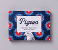 Starburst Pigeon, Folding Letter Set – Pack of 6 Letters