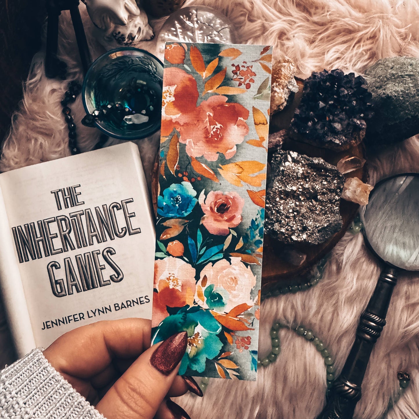 Colorful Floral Bookmark