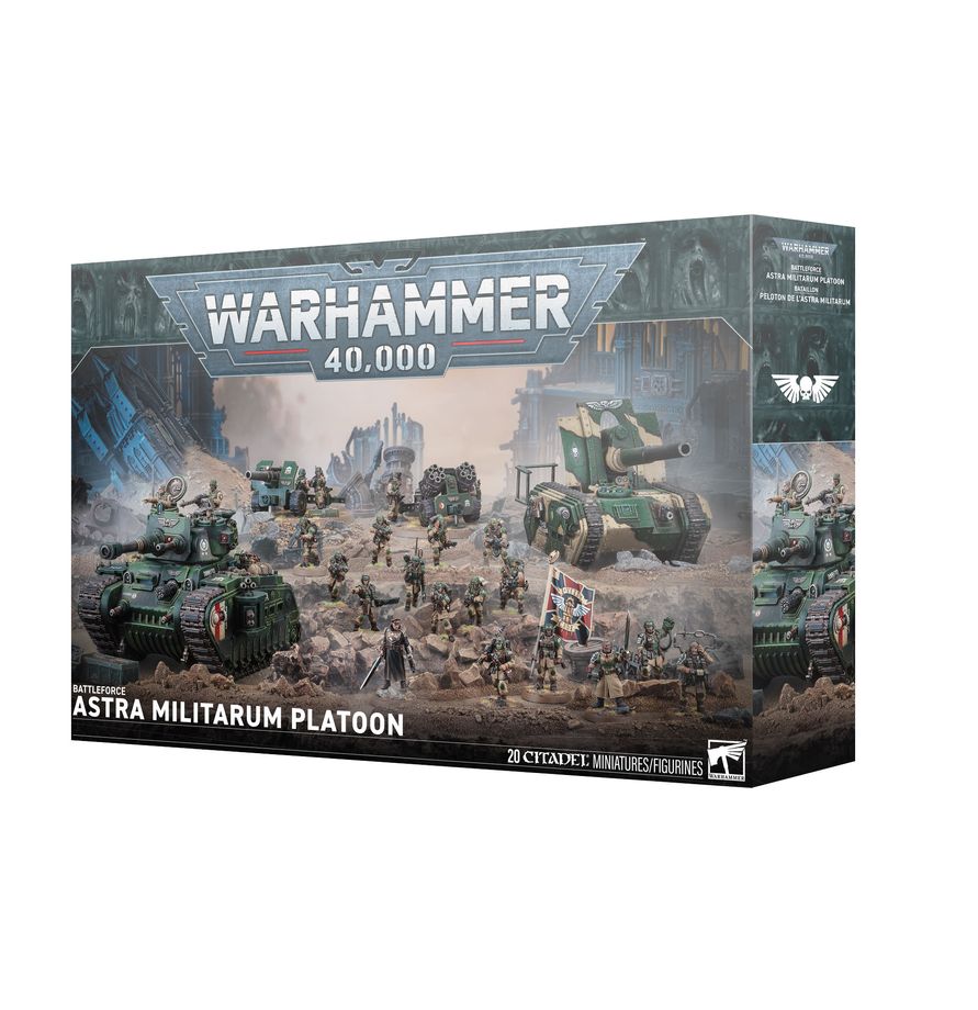 Warhammer 40,000 Battleforce: Astra Militarum Platoon
