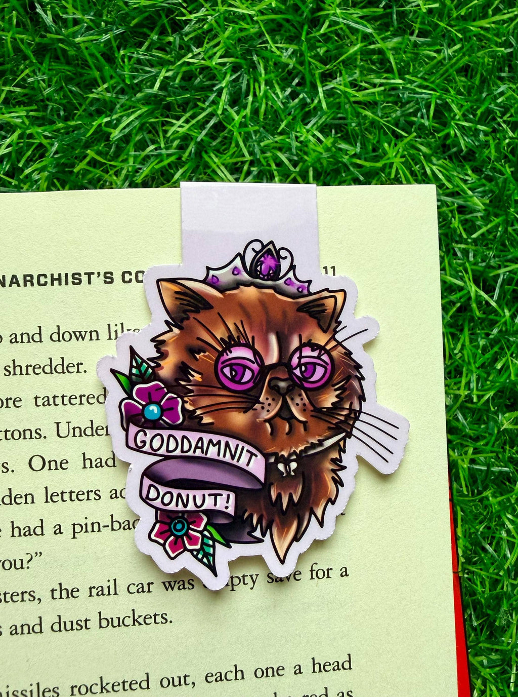 Princess, Goddamnit, Dungeon Crawler Carl Magnetic Bookmark