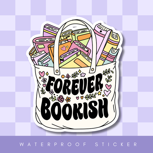 Forever Bookish Sticker