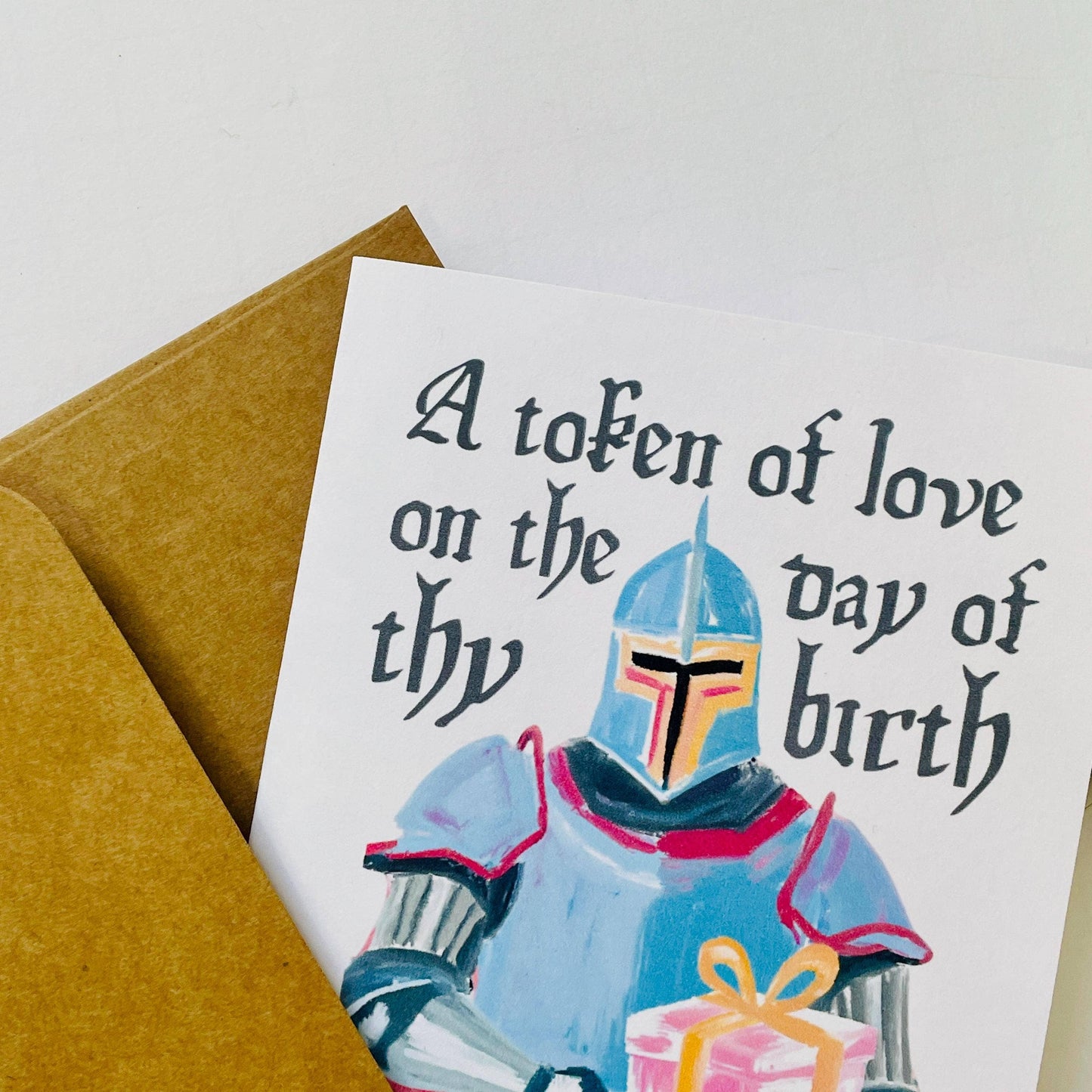 Medieval & Renaissance Role-Playing Birthday Card