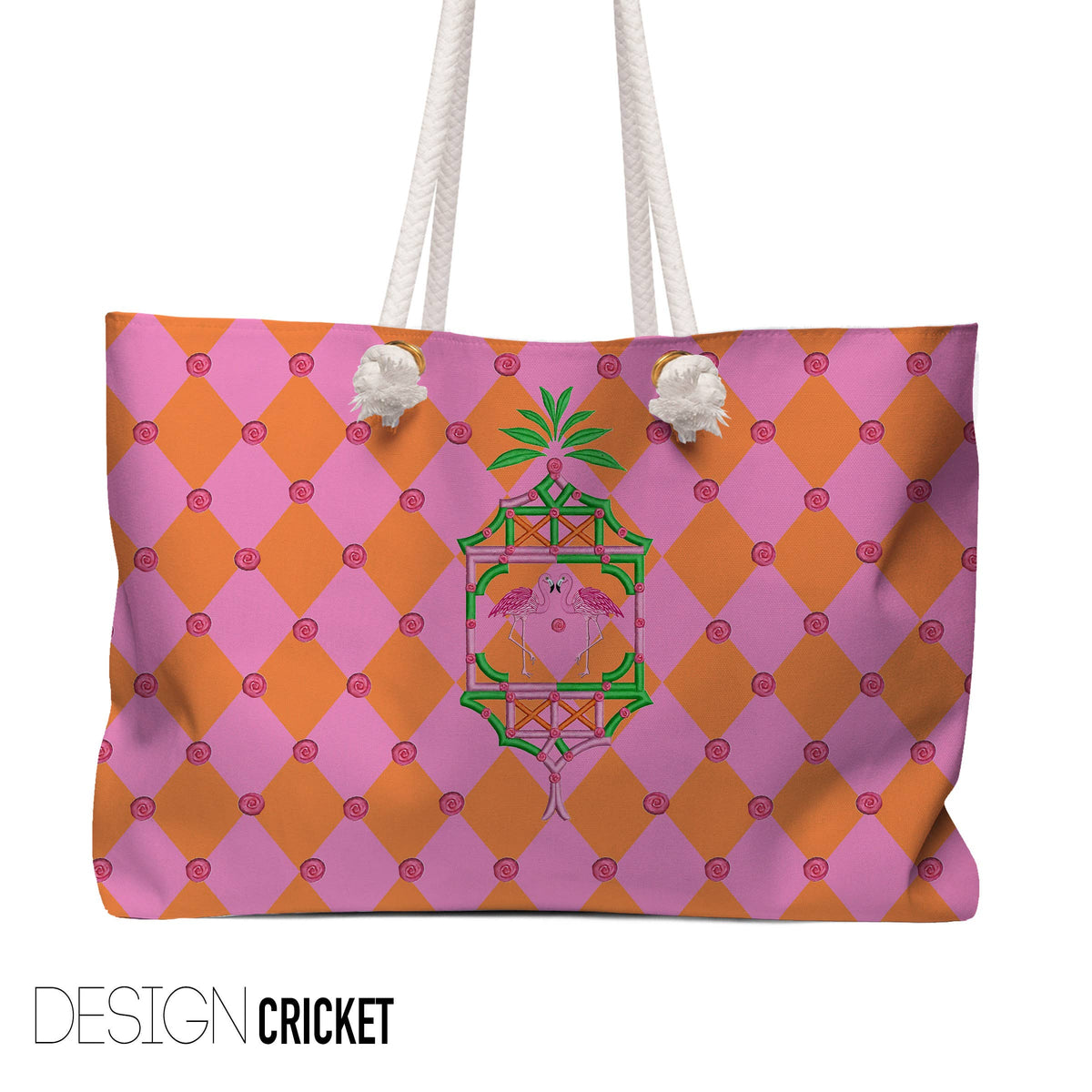 Mahjong Tote Bag, Boutique Monogram