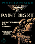 Warhammer Paint Night