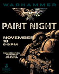 Warhammer Paint Night