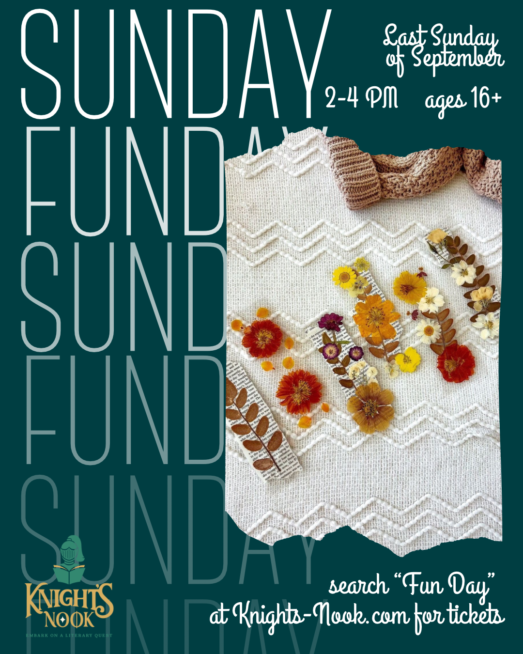 Sunday Fun Day Bookish Crafts