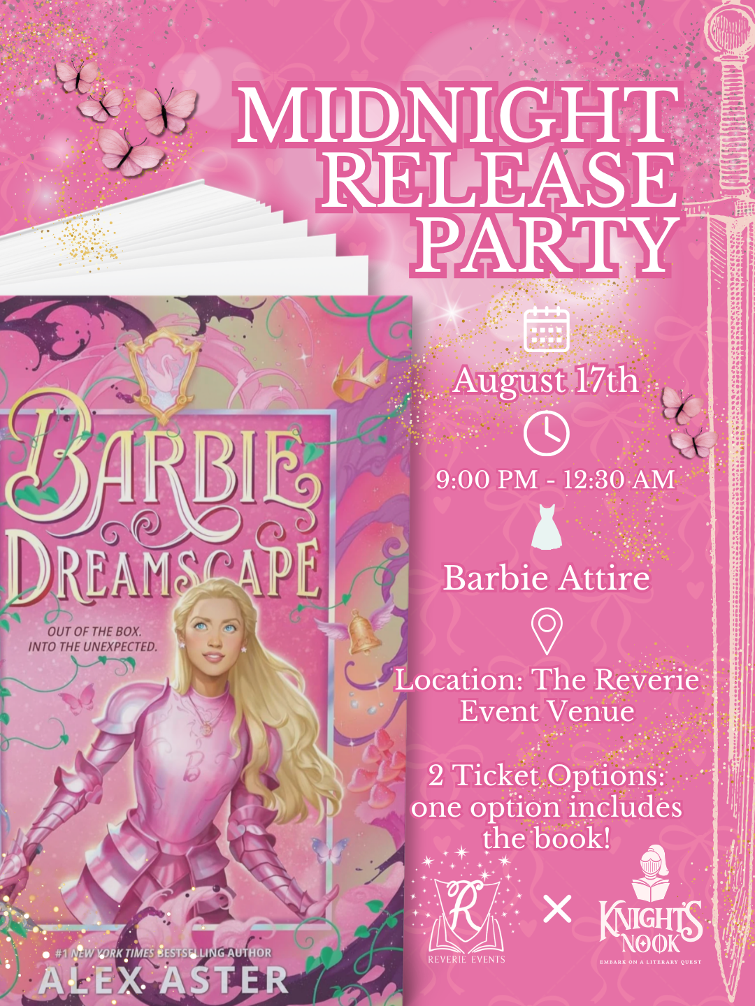 Barbie Dreamscape PREORDER and Midnight Release Party