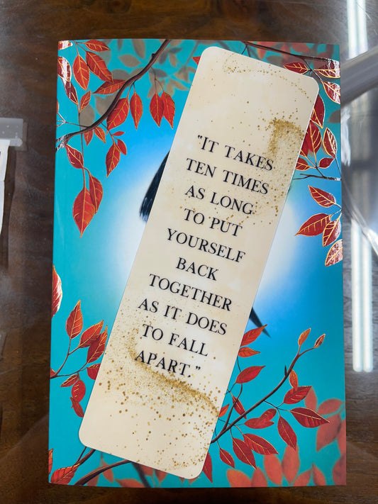 Hunger Games Bookmark "It takes ten times..."