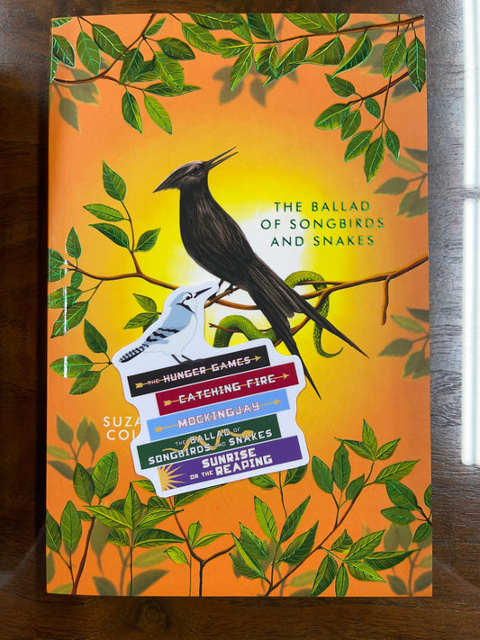 Hunger Games- Book Stack Sticker4