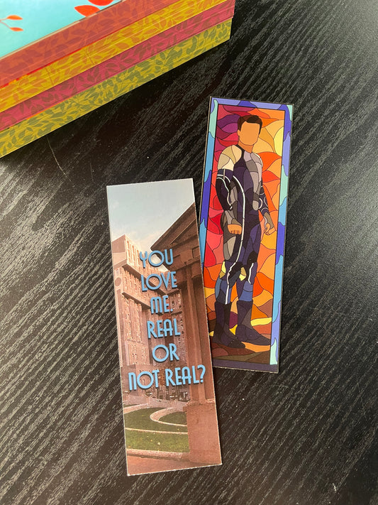 Hunger Games- Peeta Stained Glass Bookmark