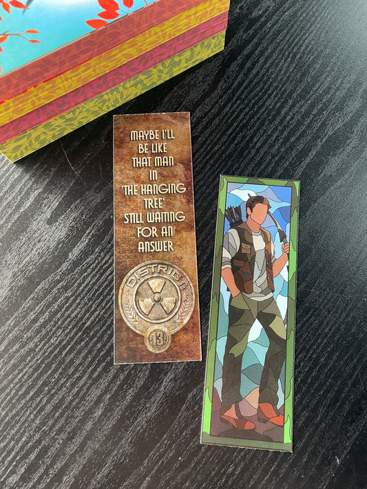 Hunger Games-Gale Stained Glass Bookmark