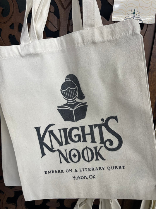 Knight's Nook Canvas Tote Bag