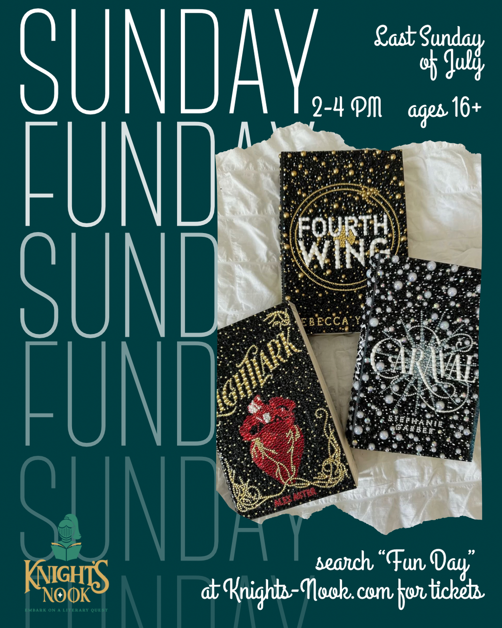 Sunday Fun Day Bookish Crafts