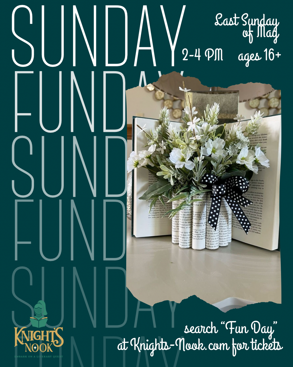 Sunday Fun Day Bookish Crafts