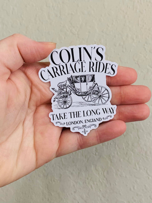 Carriage Rides- Bridgerton Stickers/Magnet