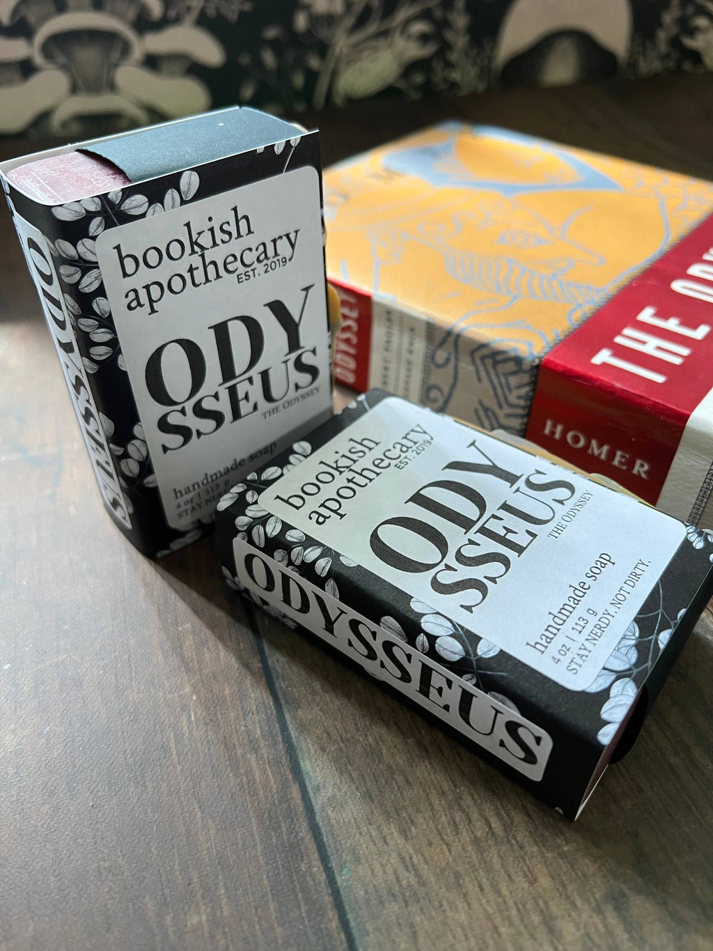 Odysseus Book Lover Handmade Soap - The Odyssey