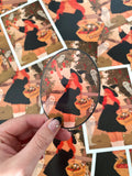 Poison Apple Picking Witch Sticker