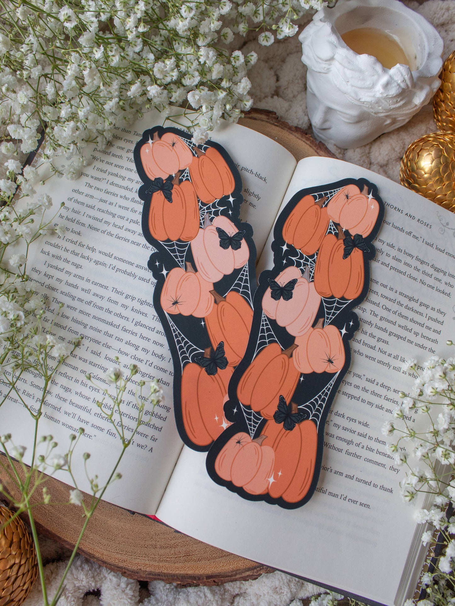 Autumn / Halloween Die-Cut Bookmarks
