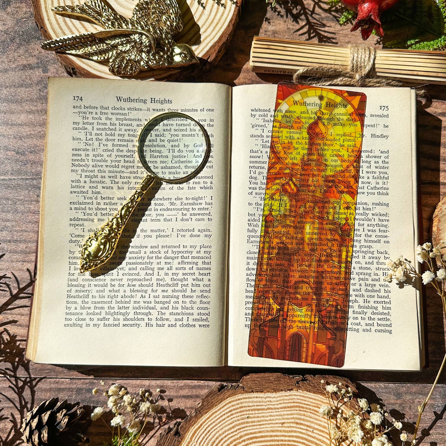Day Court (ACOTAR) Stained Glass Bookmarks 