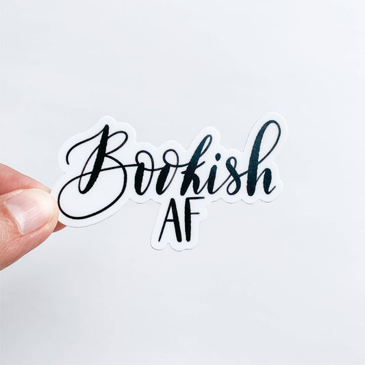 Bookish AF Sticker