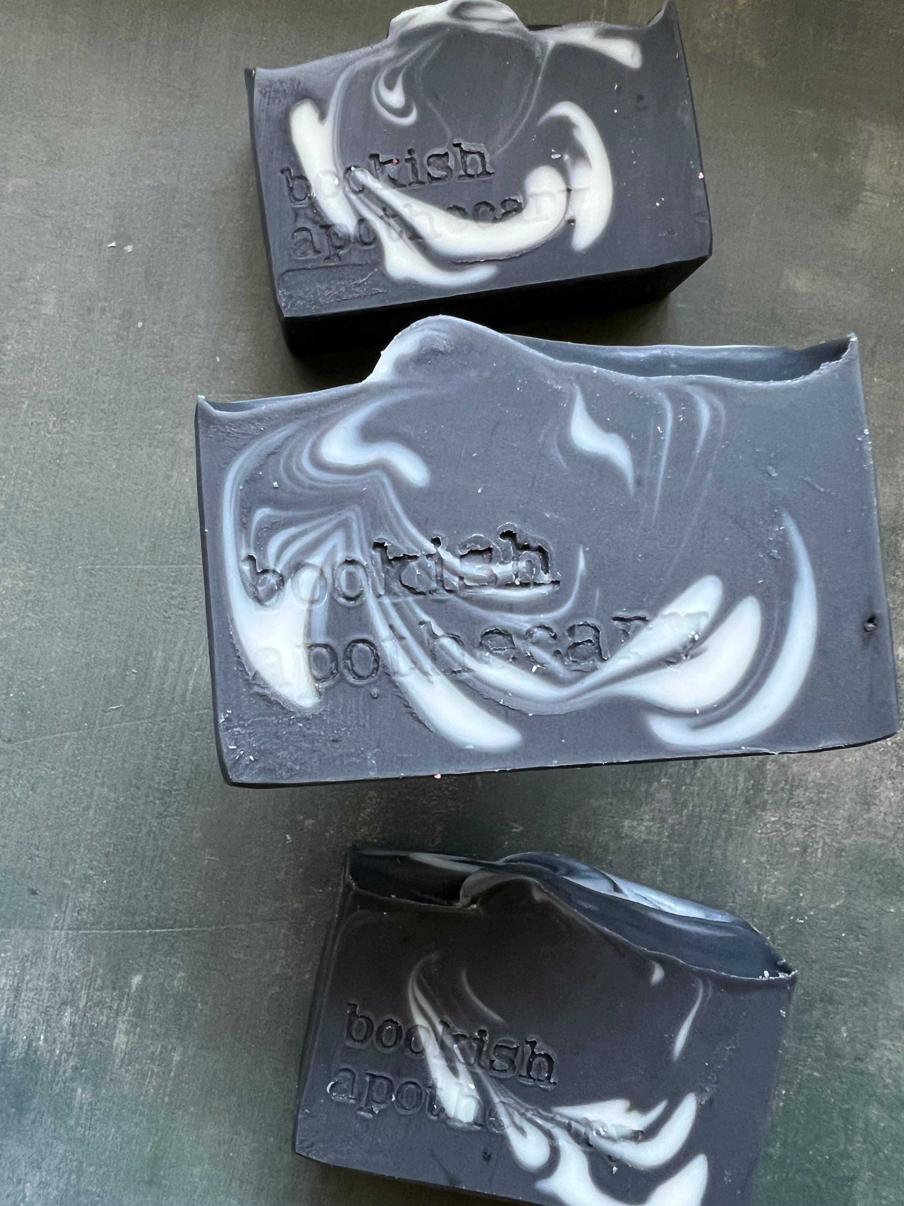 Black Beauty Book Lover Handmade Soap