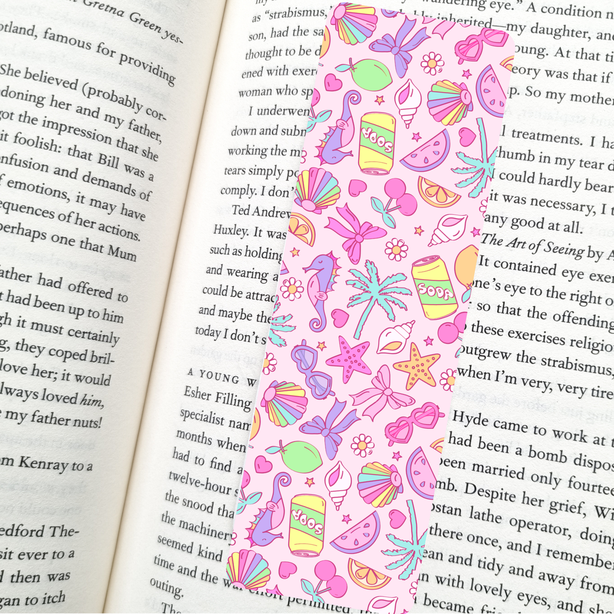 Summer Pop Bookmark | Summer Reading