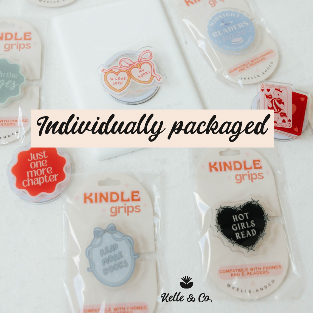 Shadow Daddy Kindle Grip | Kindle case | MagSafe grip | book