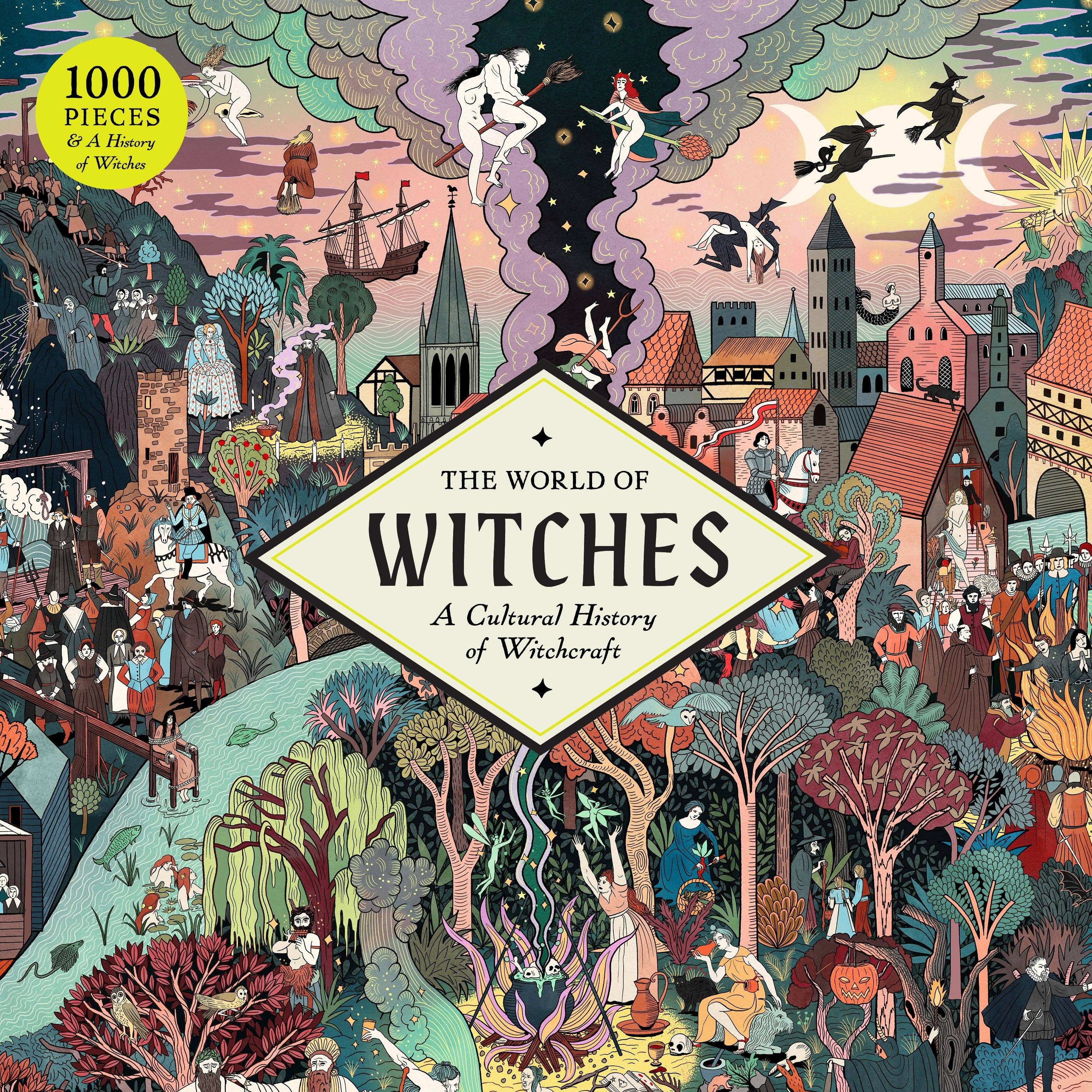 The World of Witches: A Cultural History of Witchcraft in a 1000-piece Jigsaw Puzzle