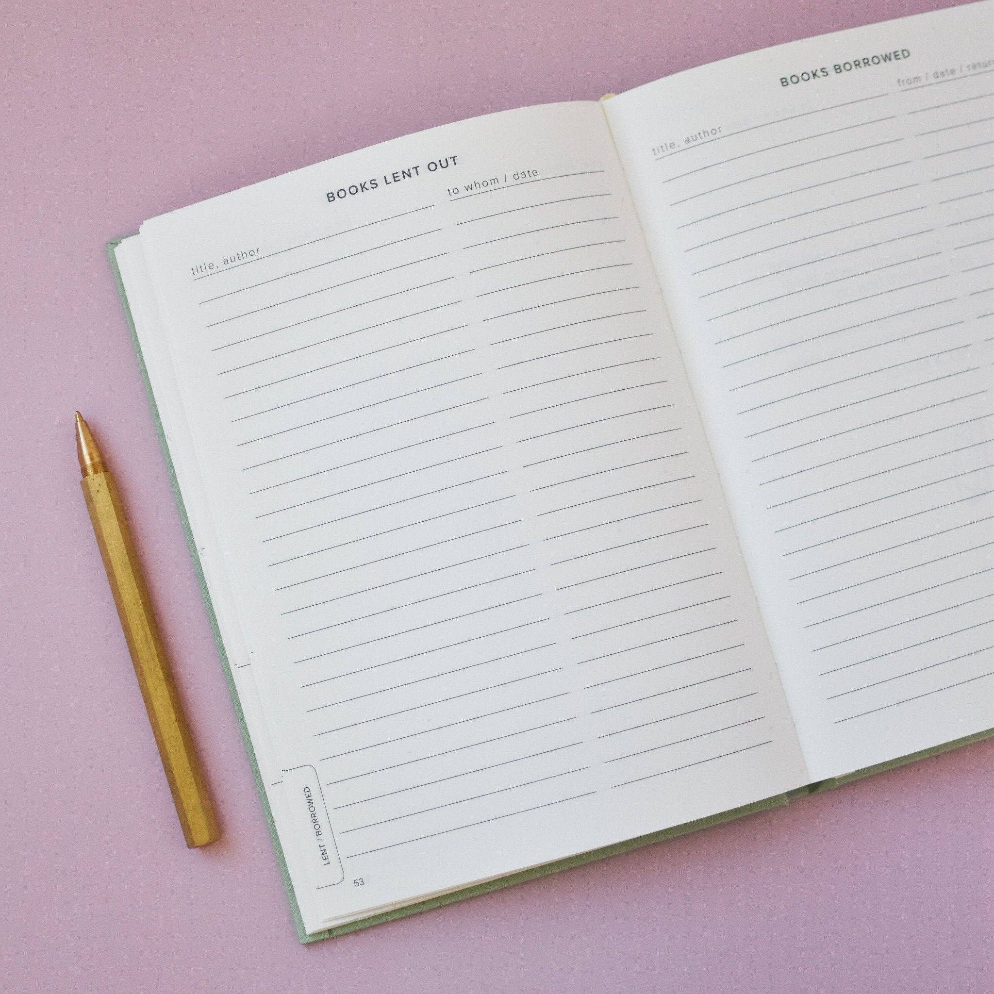 Reading Journal (Original)