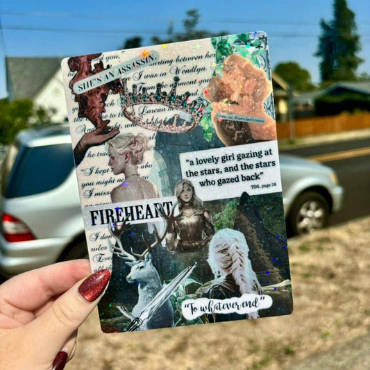 Throne of Glass Inspired Collage Kindle Paperwhite Insert