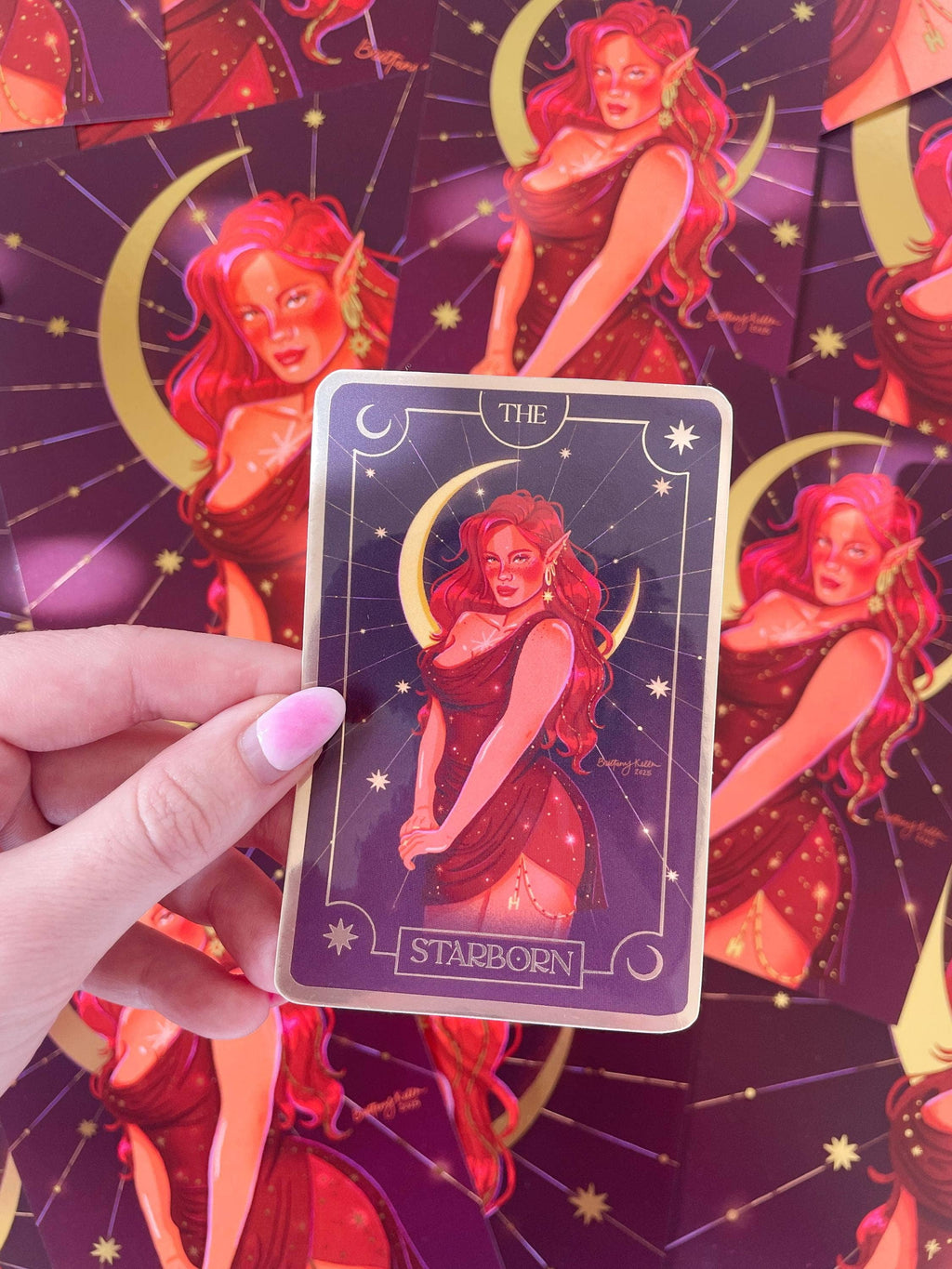 Starborn Bryce Tarot Card Sticker