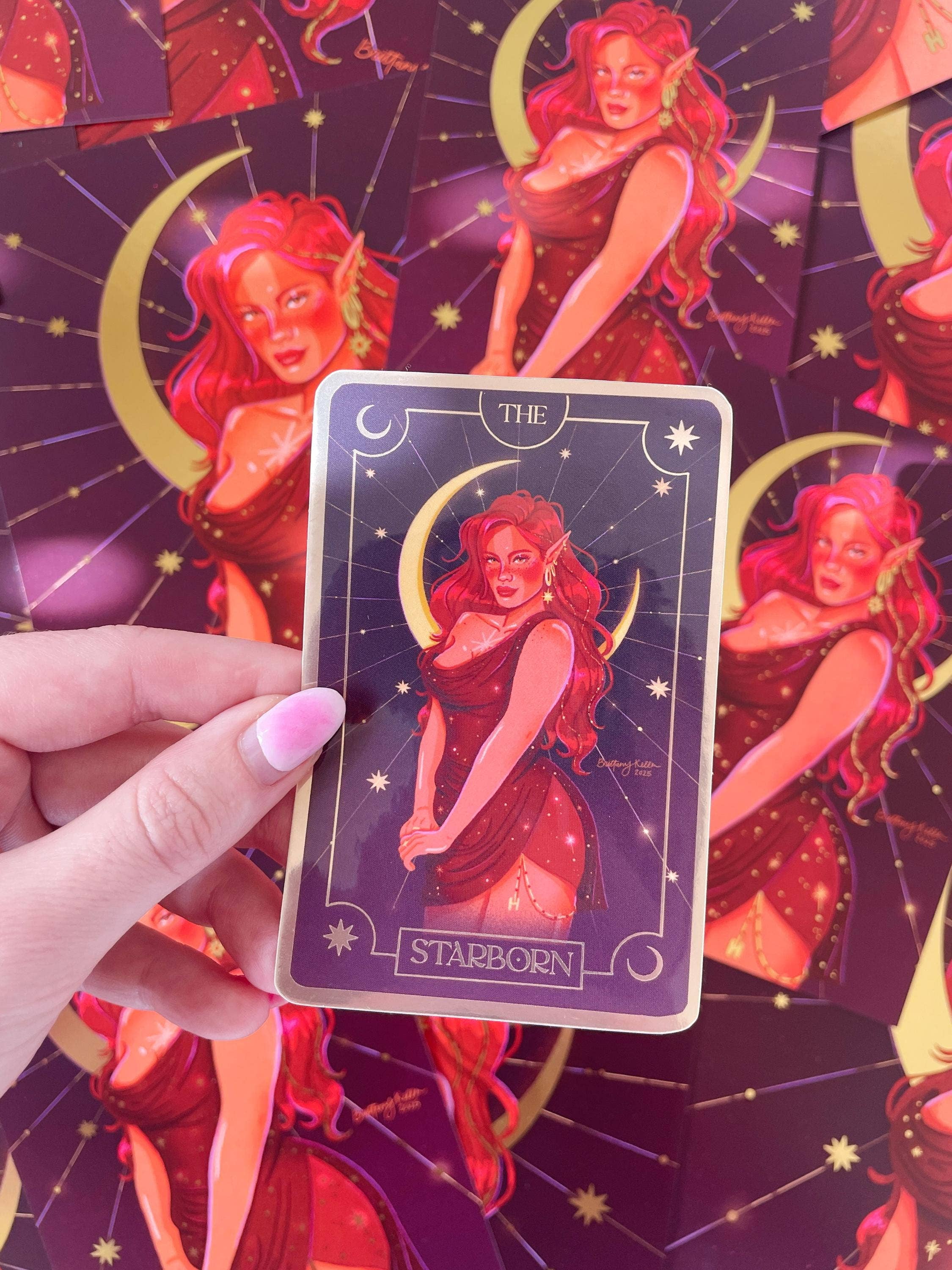 Starborn Bryce Tarot Card Sticker