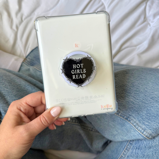 Hot girls read Kindle accessory | kindle grip | kindle case